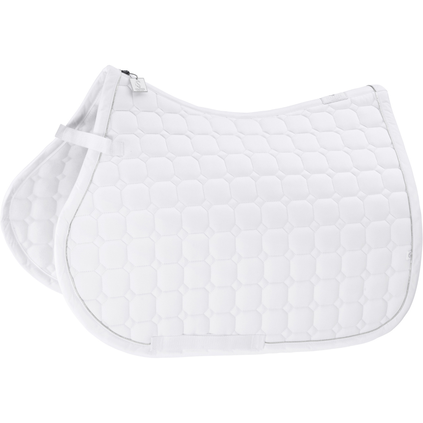 2025 Eskadron Cotton Saddle Cloth 211075 412 - White